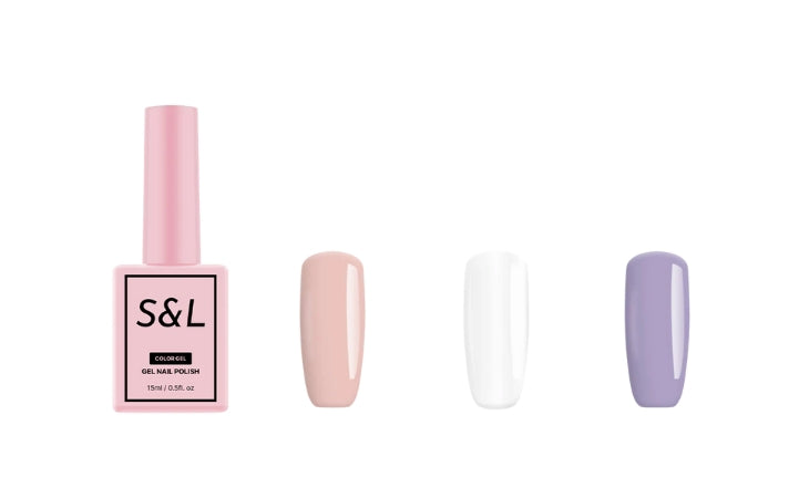 S&L gel nail wedding collection