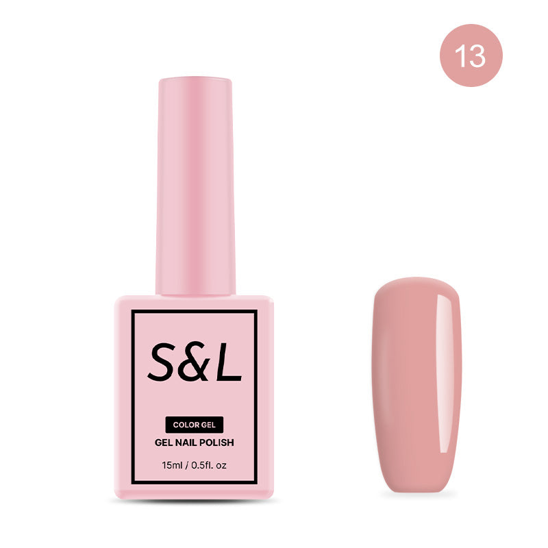 S&L Gel Nail Polish No 013 Secret Garden Party 15ml