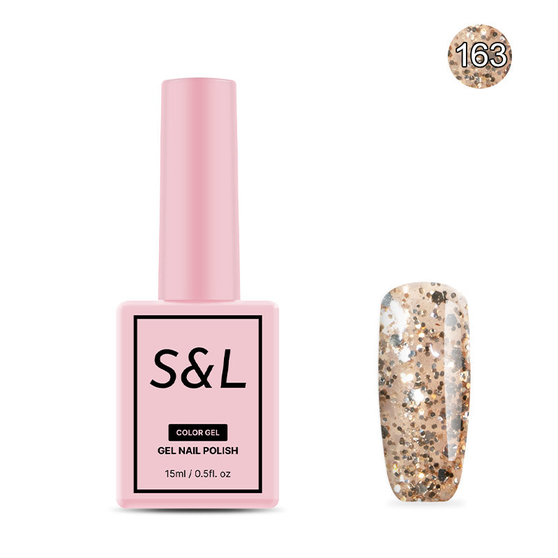 S&L Gel Polish No 163 Pizazz Peach
