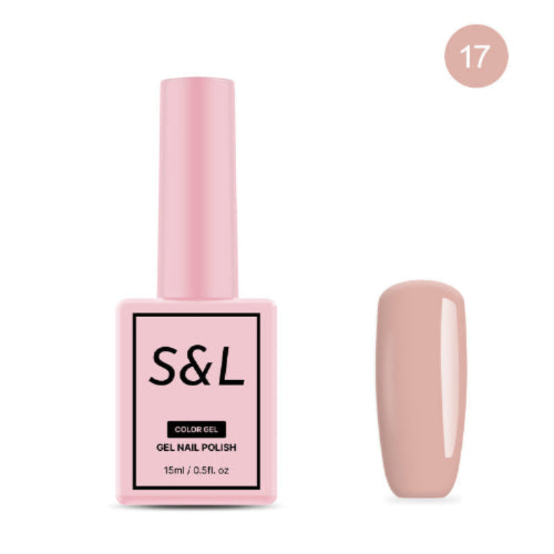 S&L gel polish no 017 Beauty Bush