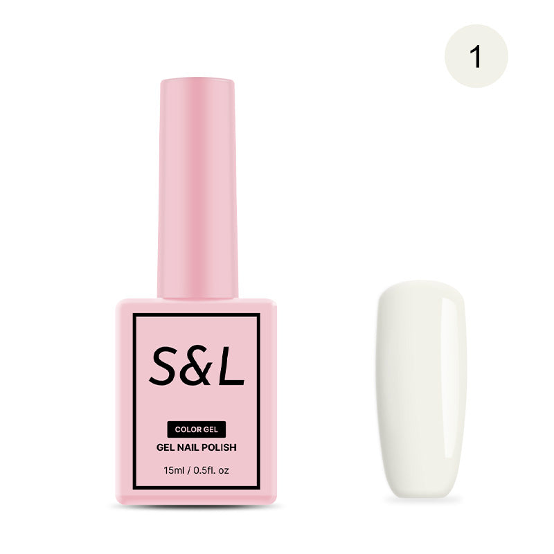 S&L Gel Nail Polish No 001 Snow Queen