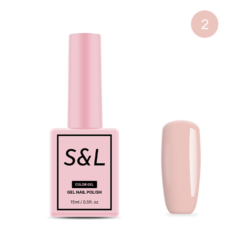 S&L Gel Nail Polish No 002 Blush Gown