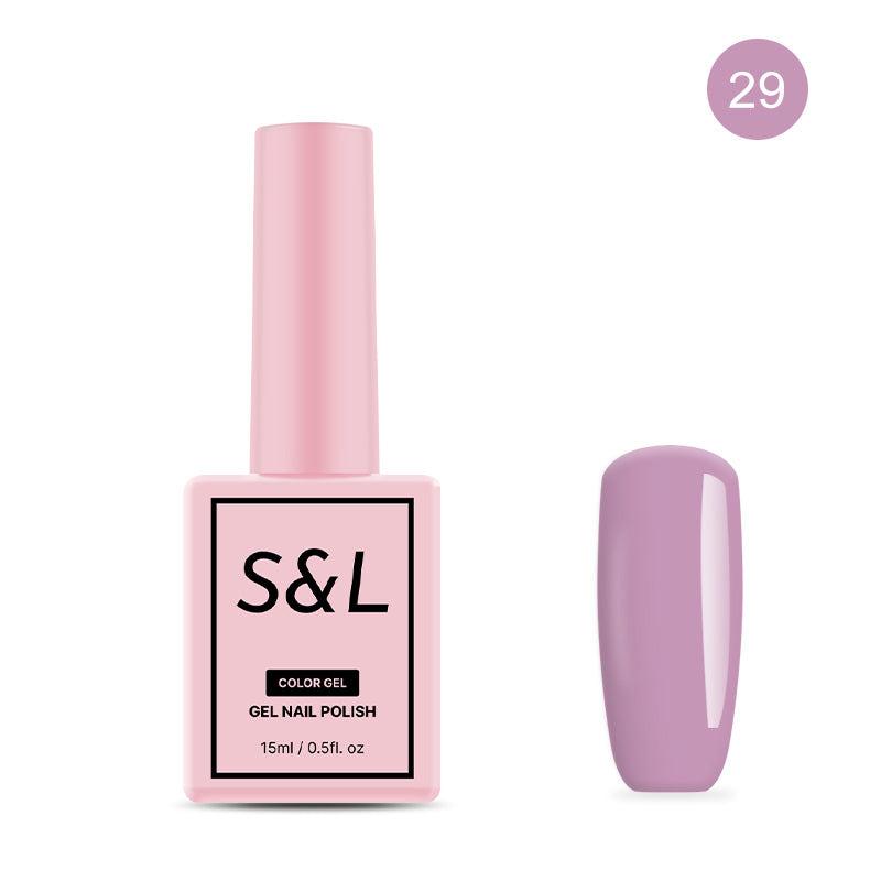 S&L Gel Nail Polish No 029 Misty Lilac 15ml