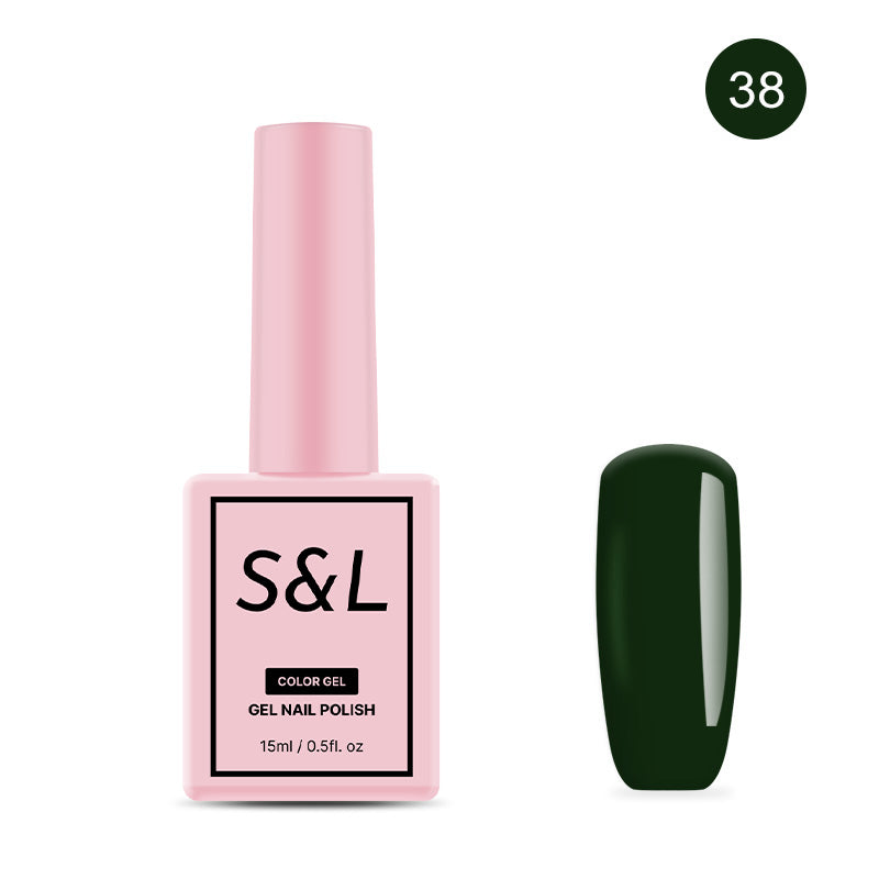 S&L Gel Polish No 038 Deep Emerald