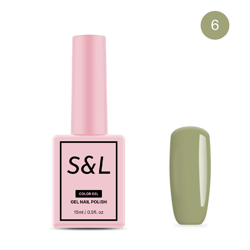 S&L gel polish no 006 Matcha
