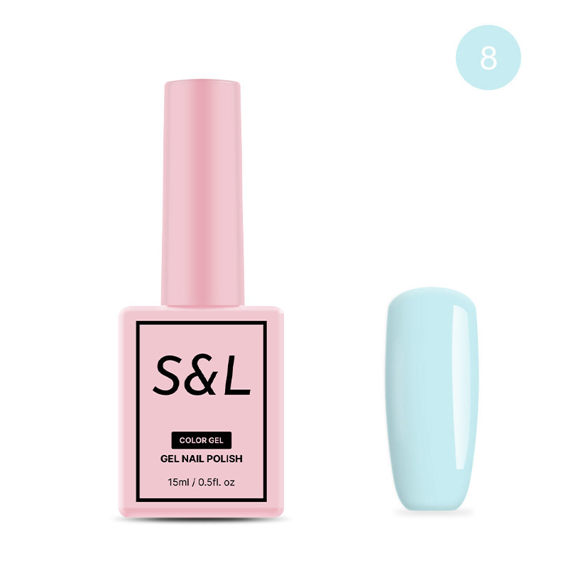 S&L Gel Nail Polish No 008 Serenade Of Water - 1