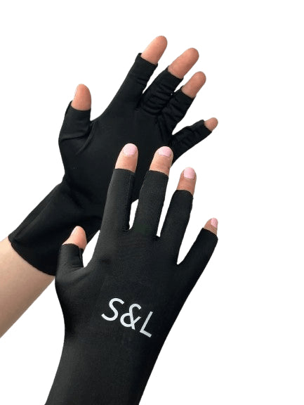 S&L Gel Manicure UV Gloves