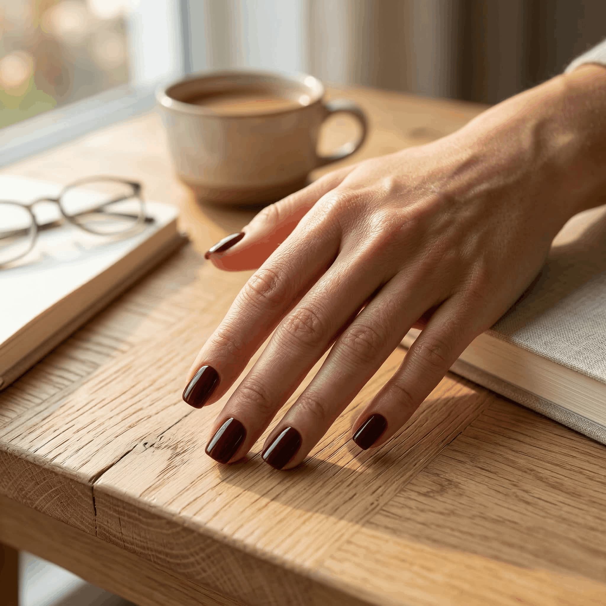 S&L Gel Polish No 051 Bordeaux - Deep Brown