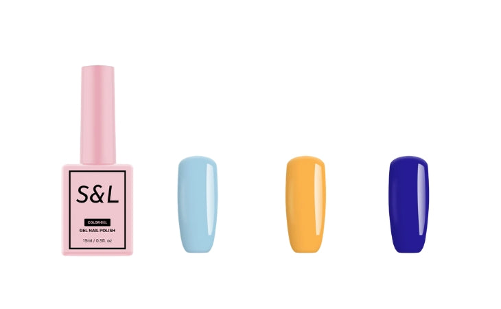 S&L april showers gel nail polish collection