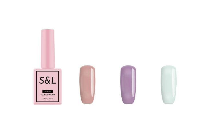 S&L jelly nail gel polish collection