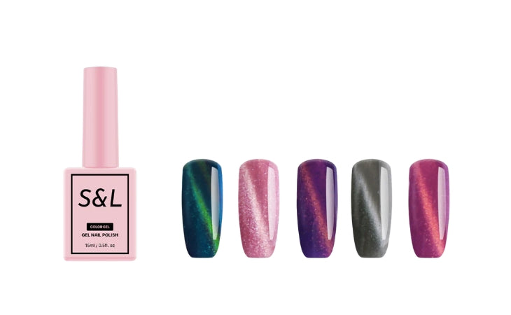 S&L Cat Eye gel nail polish collection