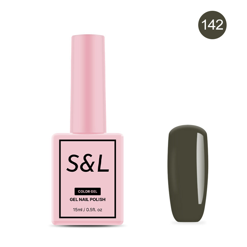 S&L Gel Polish No 142 Army Green