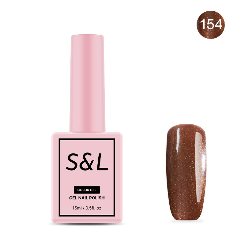 S&L Gel Polish No 154 Sunset Rust