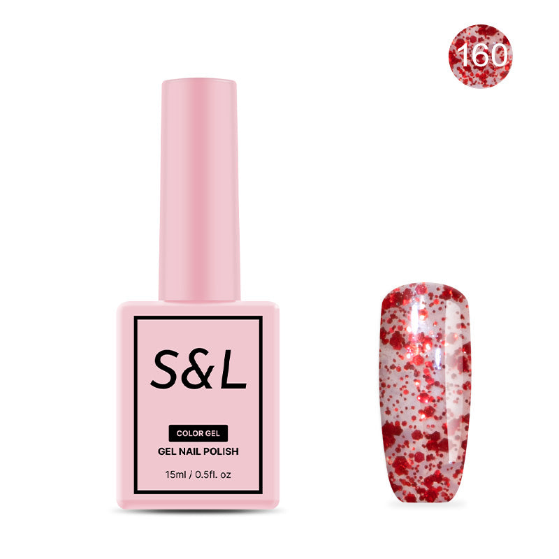 S&L Gel Polish No 160 Guards Red