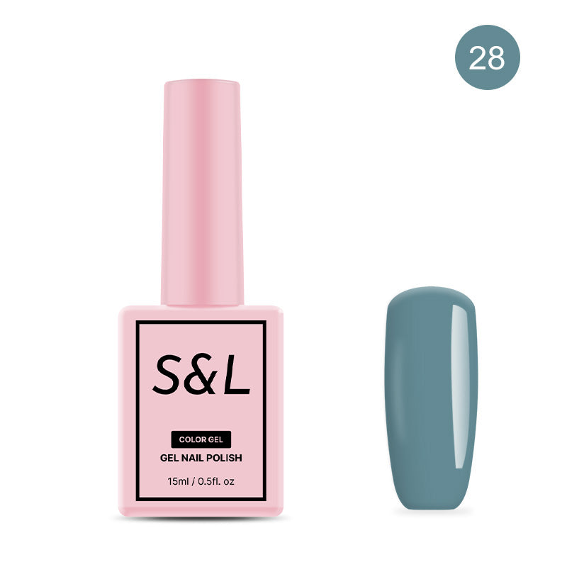 S&L Gel Polish No 028 Calypso Blue