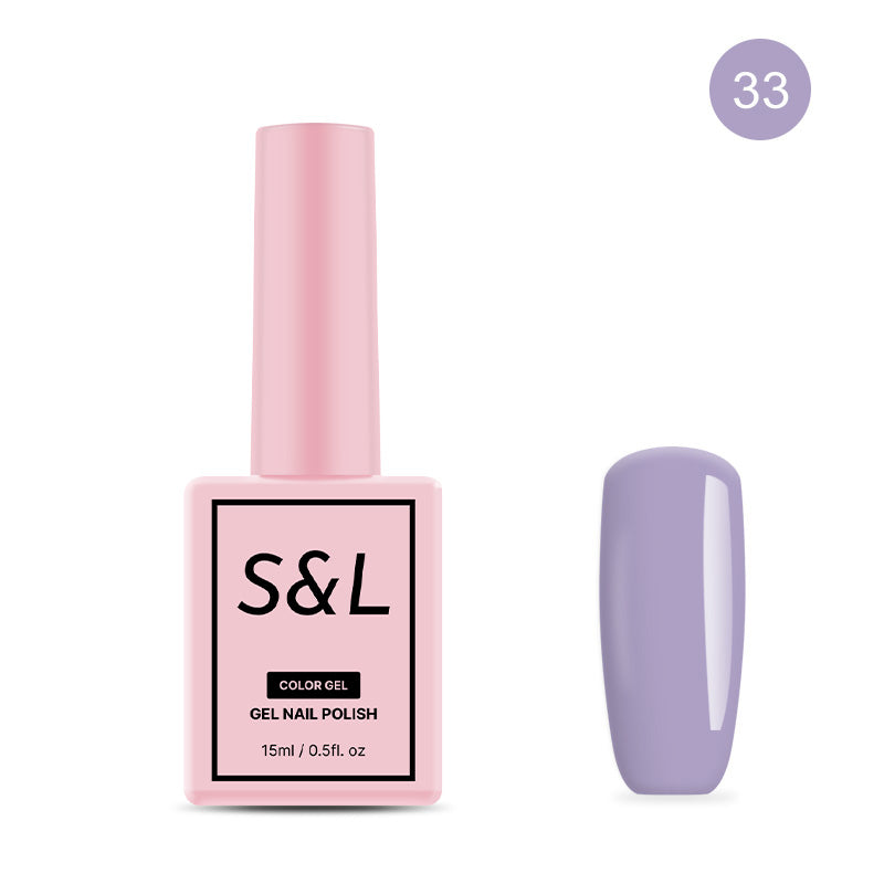S&L Gel Nail Polish No 033 Lavender Haze - 1