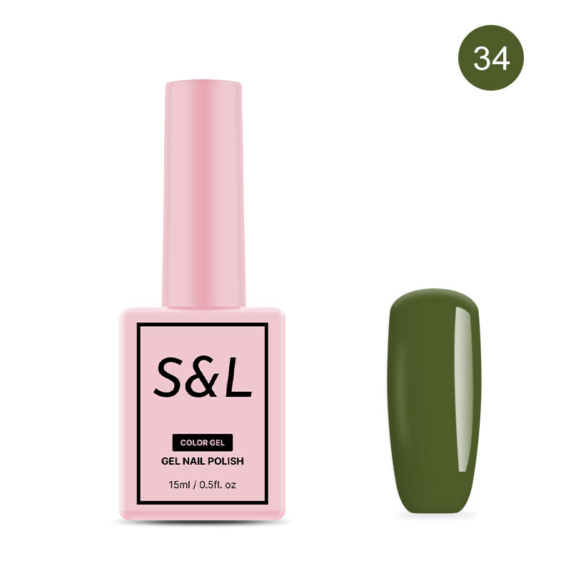 S&L Gel Polish No 034 Royal Hunter Green