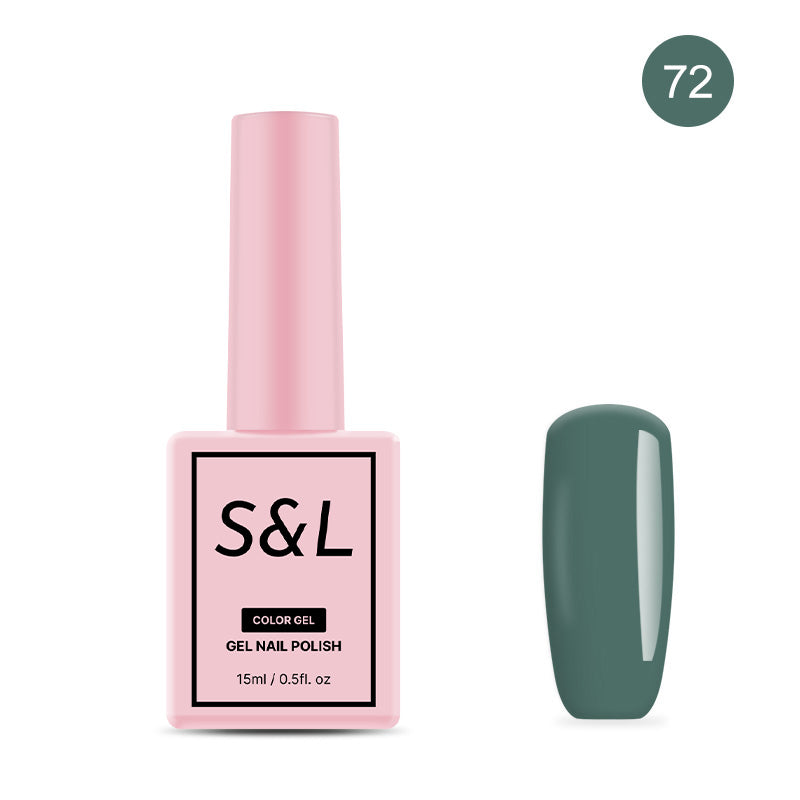 S&L Gel Polish No 072 Tuscan Teal
