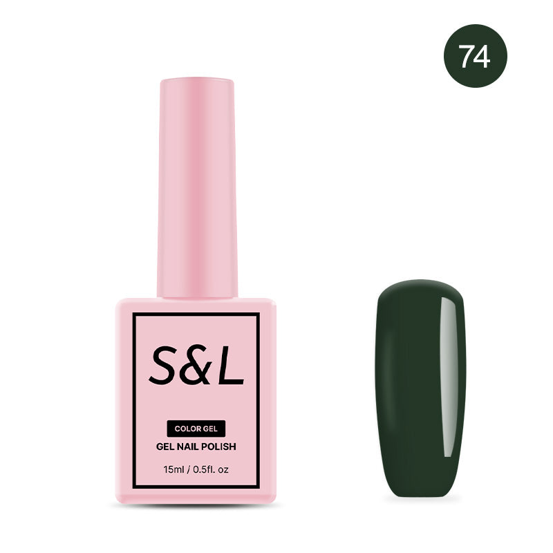 S&L Gel Polish No 074 Benjamins Green - 1