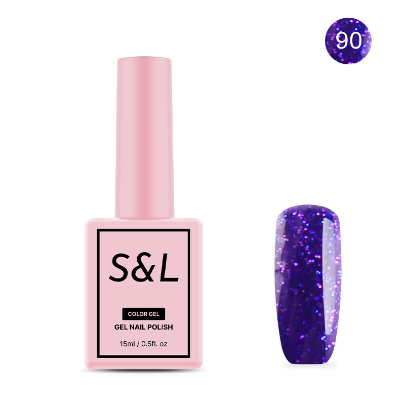 S&L Gel Polish No 090 Majestys Purple
