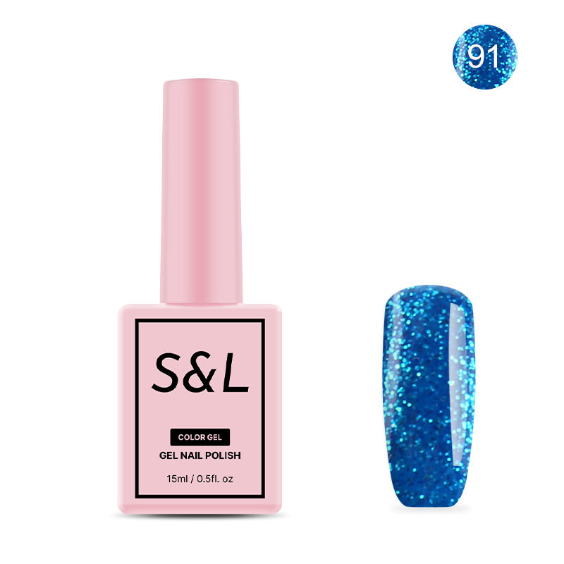 S&L Gel Polish No 091 Blue Tang