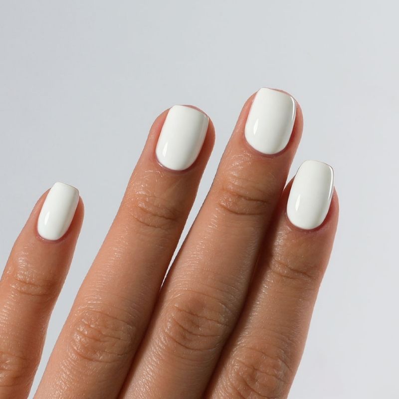 S&L Gel Polish No 026 Ultra White - Solid white