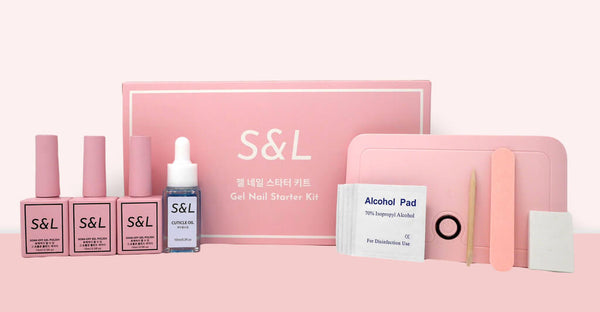 Complete Gel Nail Starter Kit (with UV light) by S&L – S&L Beauty Company